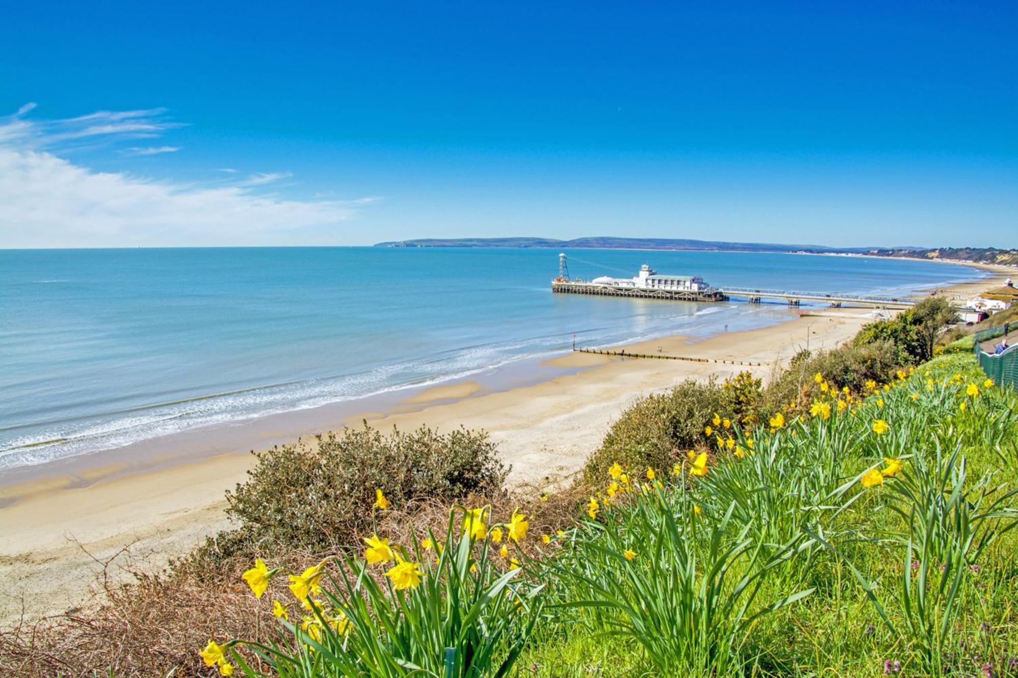 Bournecoast - Clifftop Apartment With Garden -Fm827 Bournemouth Exterior photo